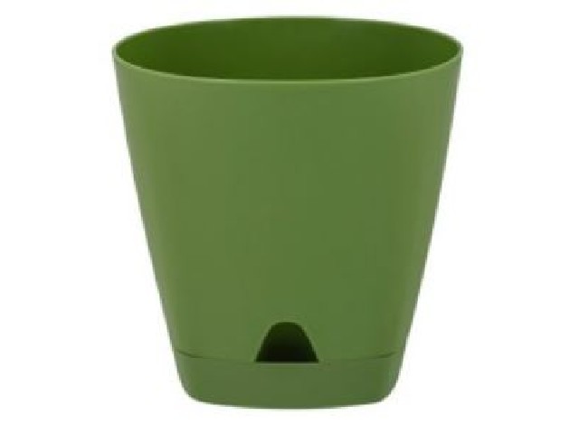 Горшок для цветов  AMSTERDAM D 250mm/8l с прикорневым поливом оливковый